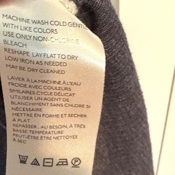 We the Free Women's Grey Racerback Oversized Asymmetrical Tank Dress in Size L - Picture 10 of 11